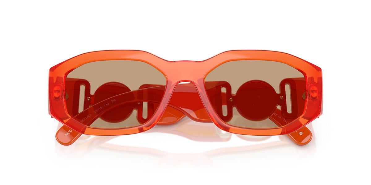 Versace 0VE4361 552763 53 Transparent Papaya/ Light Brown