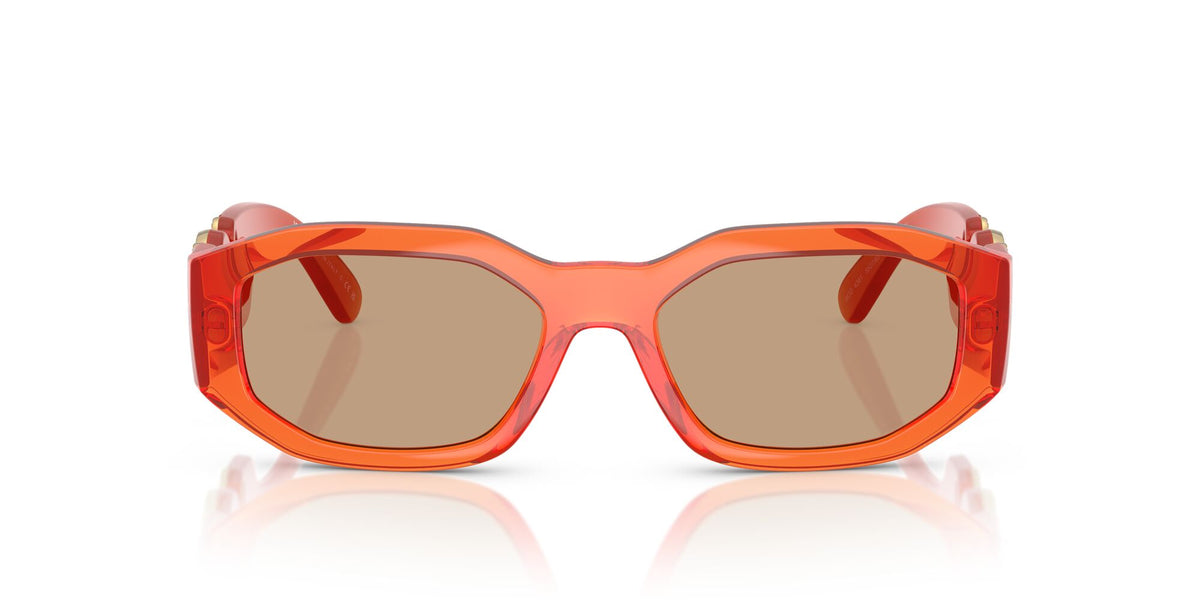 Versace 0VE4361 552763 53 Transparent Papaya/ Light Brown
