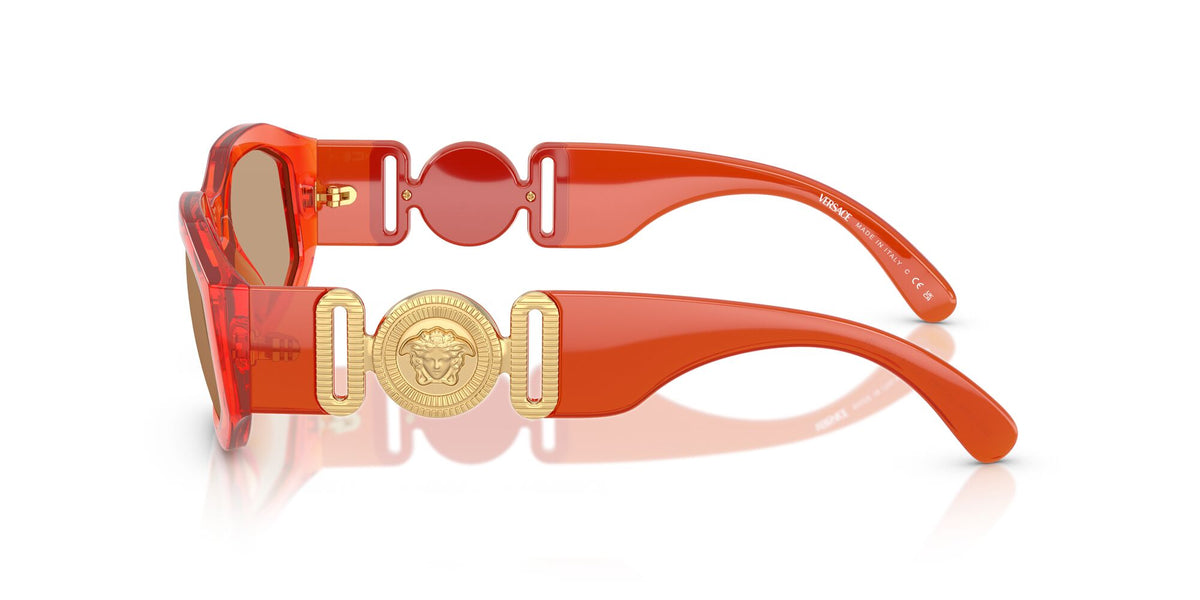 Versace 0VE4361 552763 53 Transparent Papaya/ Light Brown
