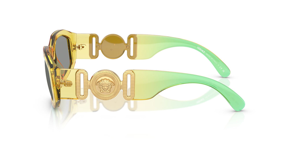 Versace 0VE4361 5530/1 53 Gradient Yellow/Red/Green/ Grey
