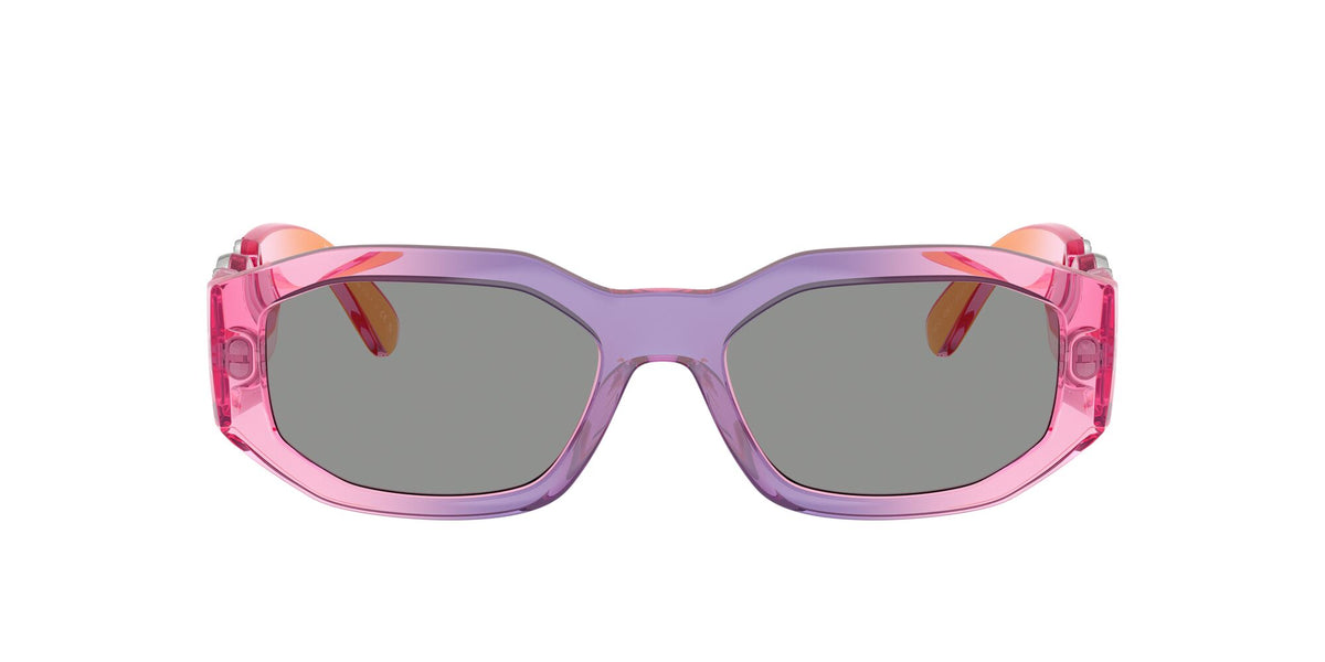 Versace 0VE4361 5537/1 53 Gradient Pink/Violet/Orange/ Grey