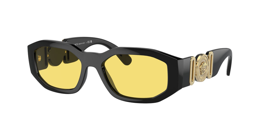 Versace 0VE4361 GB1/85 53 Black/ Yellow 53 / Polycarbonate / Nylon / Nylon