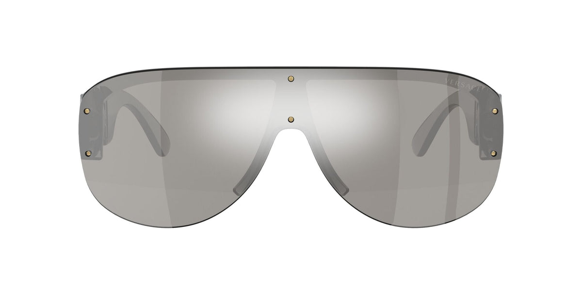 Versace 0VE4391 311/6G 48 Transparent Grey/ Light Grey Mirror Silver