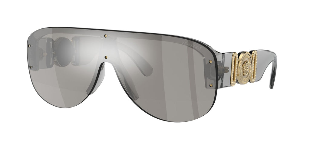 Versace 0VE4391 311/6G 48 Transparent Grey/ Light Grey Mirror Silver 48 / Polyamide / Nylon / Nylon