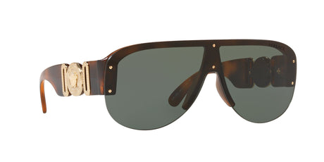 Versace 0VE4391 531771 48 Havana/ Dark Green 48 / Polyamide / Nylon / Nylon