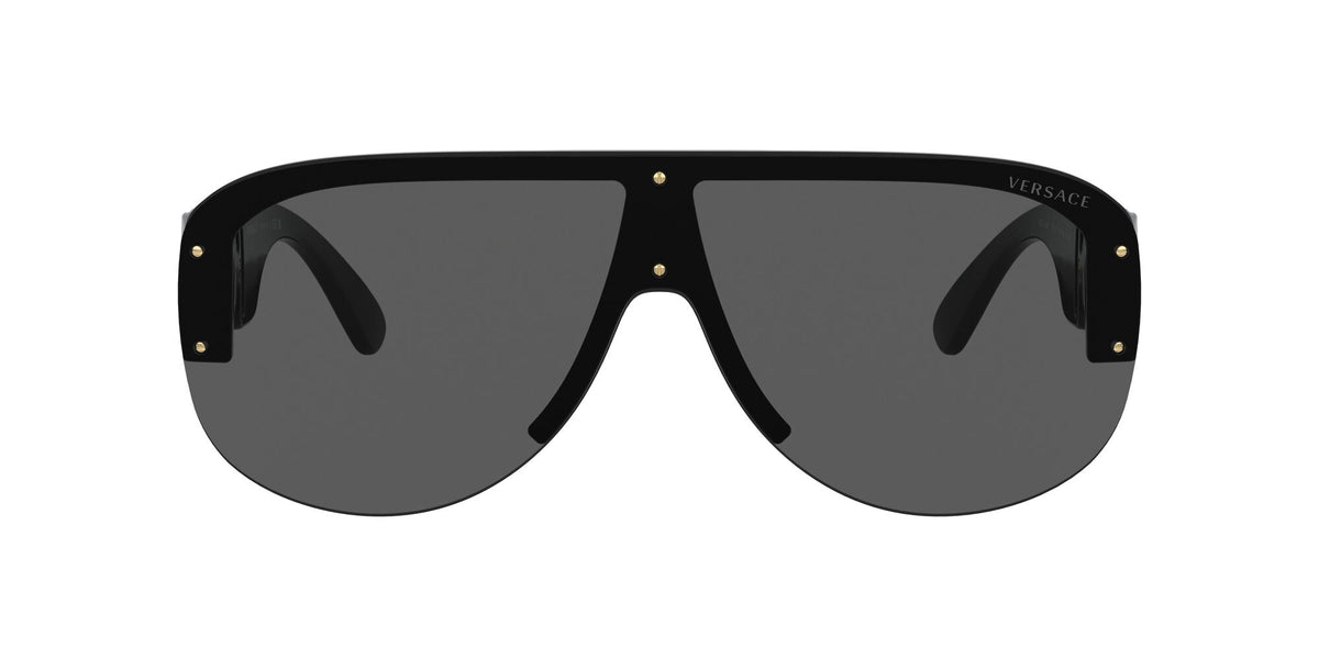 Versace 0VE4391 GB1/87 48 Black/ Dark Grey - Blue Star Eyewear