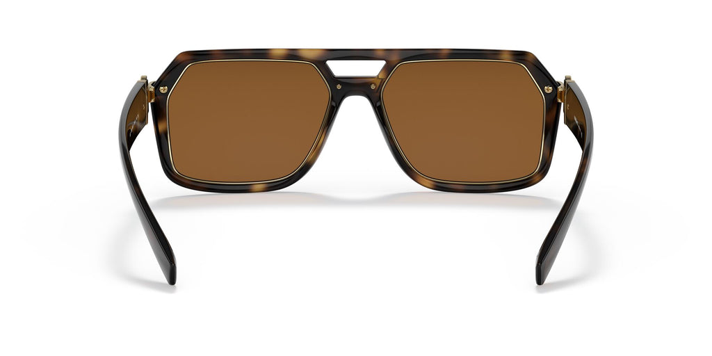 Versace 0VE4399 108/73 58 Havana/ Dark Brown 58 / Polycarbonate / Nylon / Metal