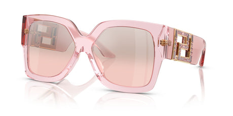 Versace 0VE4402 54727E 59 Transparent Pink/ Light Pink Mirror Silver