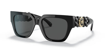 Versace 0VE4409 GB1/87 53 Black/ Dark Grey