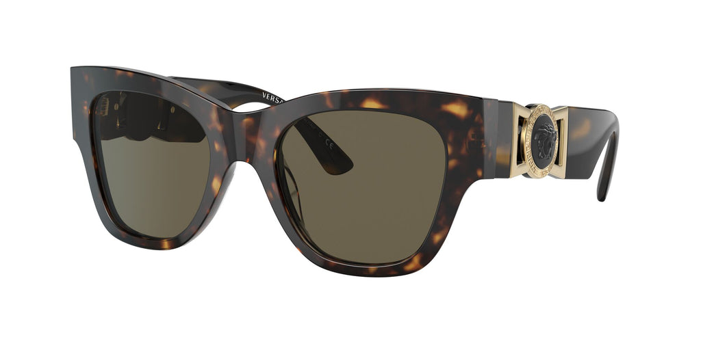 Versace 0VE4415U 108/3 52 Havana/ Brown 52 / Polyamide / Acetate / Molded