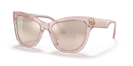 VE 4417U Versace  Transparent Pink / Brown Mirror Gradient Gold 56 56 / Polyamide / Acetate / Molded
