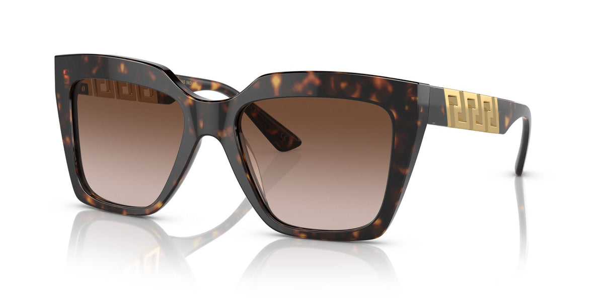 VE 4418 Versace  Havana / Brown Gradient 56 56 / Polyamide / Acetate / Metal
