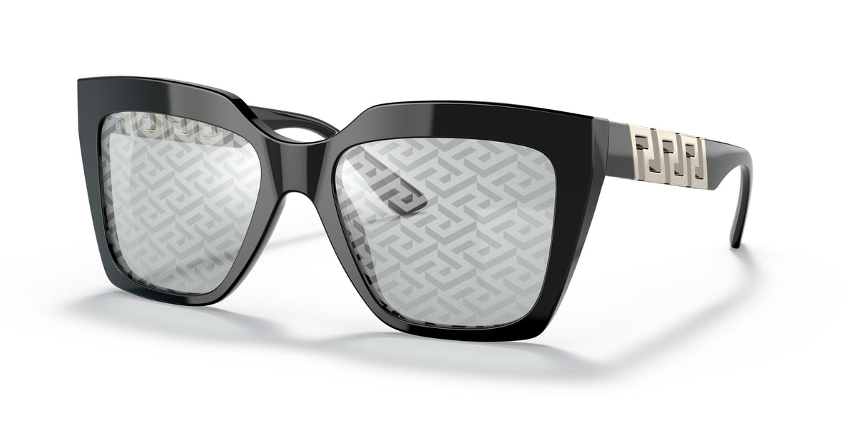 VE 4418 Versace  Black / Silver 56 56 / Polyamide / Acetate / Metal