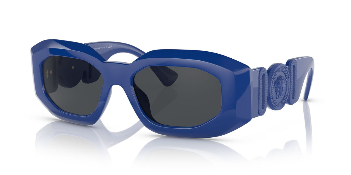 VE 4425U Versace  Blue / Dark Grey 54 54 / Polycarbonate / Nylon / Nylon