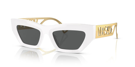 Versace 0VE4432U 401/87 53 White/ Dark Grey 53 / Polyamide / Acetate / Metal