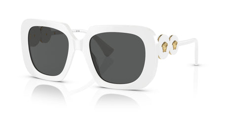 VE 4434 Versace  Optical White / Dark Grey 54 54 / Polyamide / Acetate / Metal