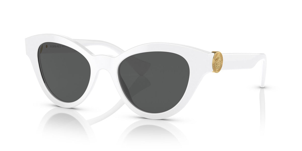 VE 4435 Versace  Optical White / Dark Grey 52 52 / Polyamide / Acetate / Metal