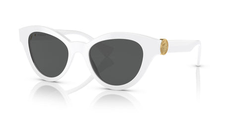 VE 4435 Versace  Optical White / Dark Grey 52 52 / Polyamide / Acetate / Metal