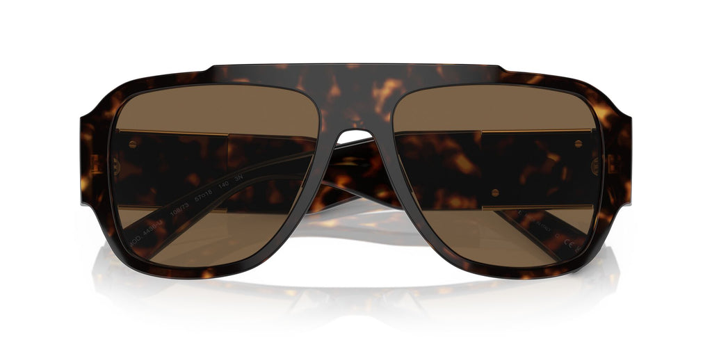 Versace 0VE4436U 108/73 57 Havana/ Dark Brown