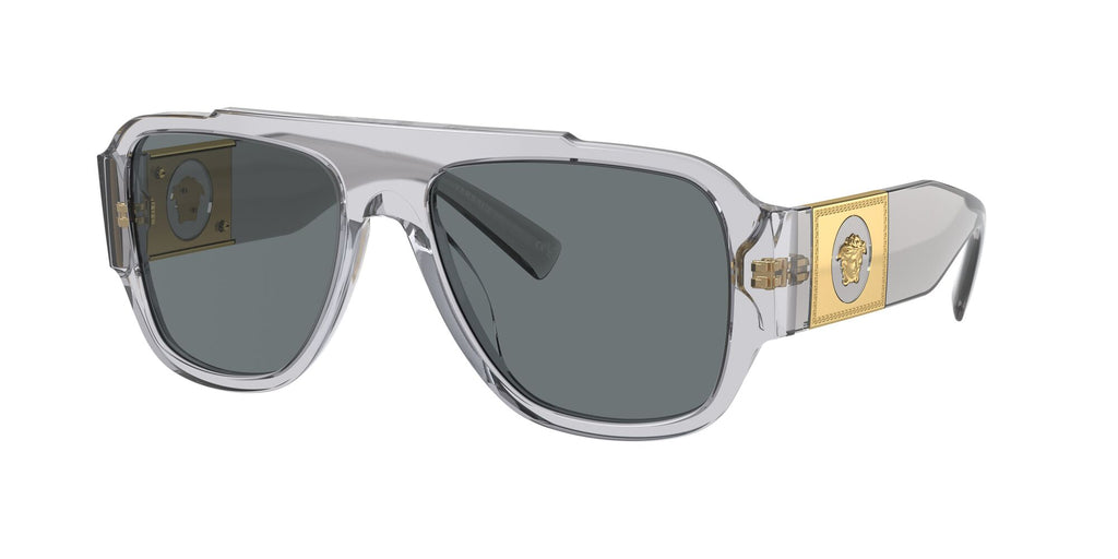 Versace 0VE4436U 530580 57 Transparent Grey/ Dark Blue 57 / Polyamide / Acetate / Molded