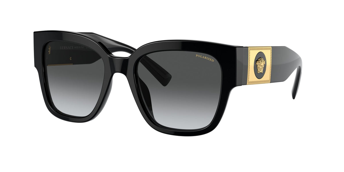 Versace 0VE4437U GB1/T3 54 Black/ Polar Grey Gradient 54 / Cr39 / Acetate / Nylon