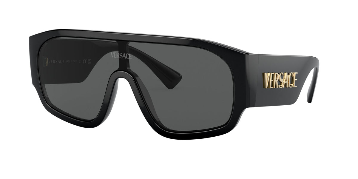Versace 0VE4439 GB1/87 33 Black/ Dark Grey 33 / Polyamide / Nylon / Nylon
