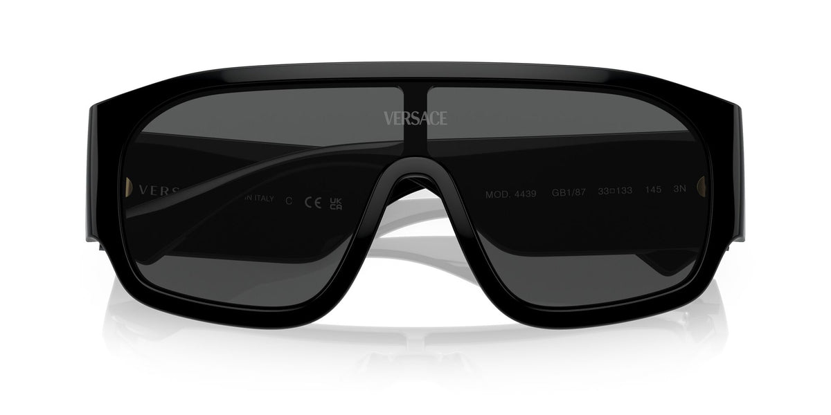 Versace 0VE4439 GB1/87 33 Black/ Dark Grey 33 / Polyamide / Nylon / Nylon