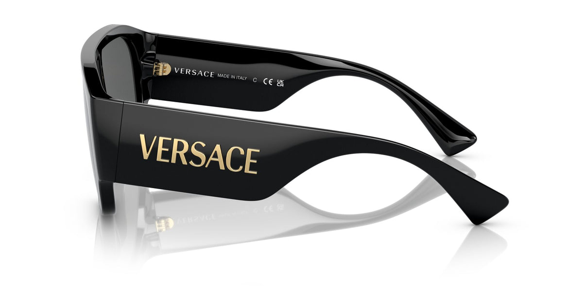 Versace 0VE4439 GB1/87 33 Black/ Dark Grey 33 / Polyamide / Nylon / Nylon