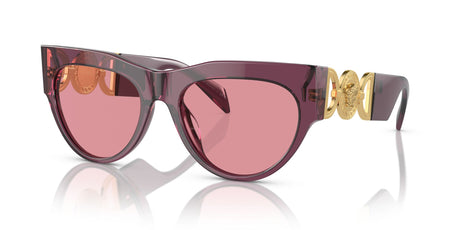 Versace 0VE4440U 5263A4 56 Transparent Marc/ Pink Mirror Internal Silver 56 / Polyamide / Acetate / Metal