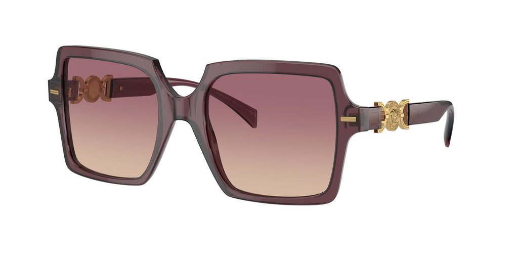 VE 4441 Versace  Transparent Violet / Brown Gradient Violet 55 55 / Polyamide / Acetate / Metal