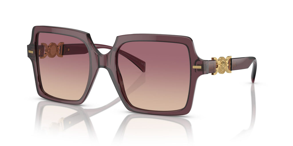 VE 4441 Versace  Transparent Violet / Brown Gradient Violet 55 55 / Polyamide / Acetate / Metal