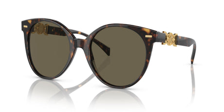 VE 4442F Versace  Havana / Brown 55 55 / Polyamide / Acetate / Metal