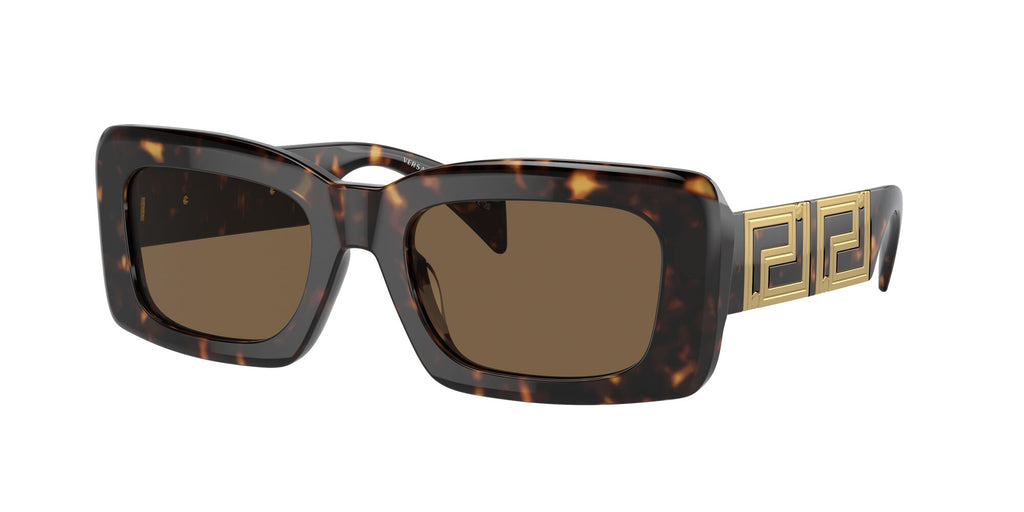 Versace 0VE4444U 108/73 54 Havana/ Dark Brown 54 / Polyamide / Acetate / Nylon