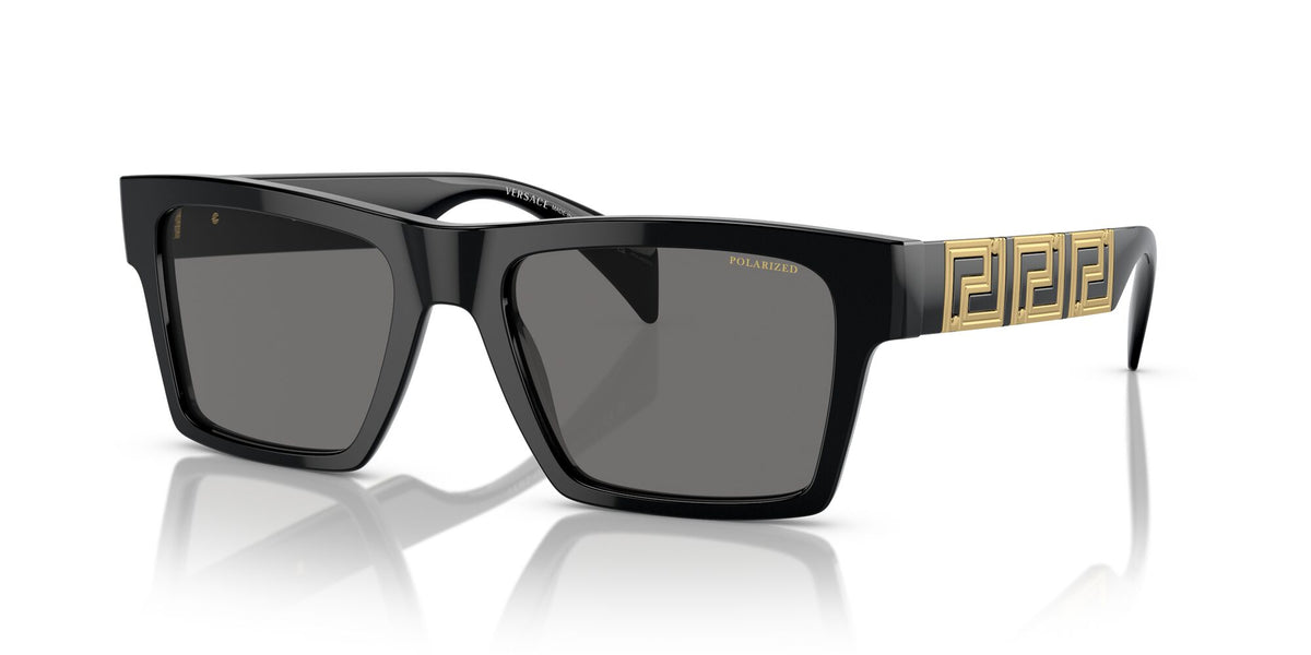 Versace 0VE4445 GB1/81 54 Black
Polar Dark Grey 54 
Cr39 
Acetate 
Molded