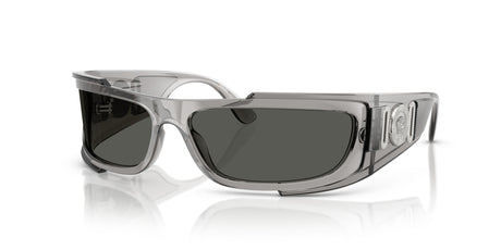 Versace  0VE4446 593/87 67 Grey Transparent/ Dark Grey