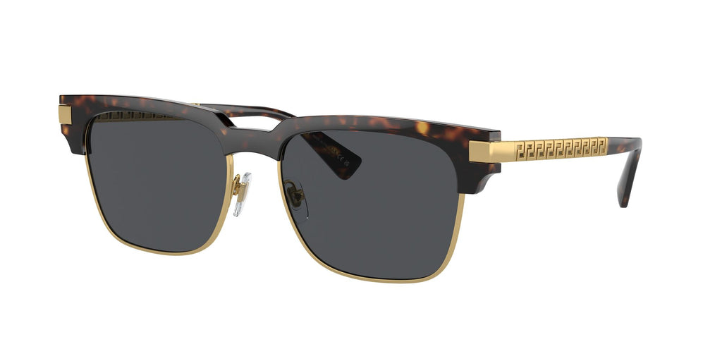 Versace 0VE4447 108/87 55 Havana/ Dark Grey