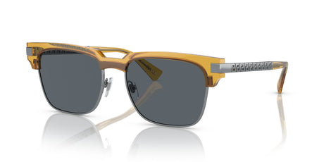 Versace 0VE4447 541280 55 Transparent Yellow/ Dark Blue 55 / Polycarbonate / Injected / Metal