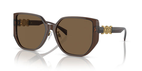 Versace 0VE4449D 541673 58 Transparent Brown/ Dark Brown 58 / Polyamide / Acetate / Metal