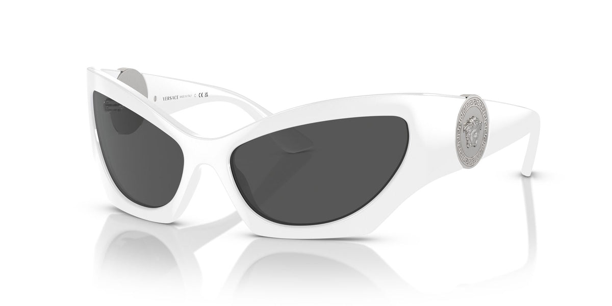 Versace 0VE4450 314/87 60 White/ Dark Grey 60 / Polyamide / Injected / Metal