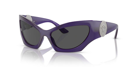 Versace 0VE4450 541987 60 Transparent Violet/ Dark Grey 60 / Polyamide / Injected / Metal