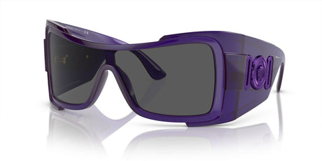 Versace 0VE4451 541987 27 Transparent Purple/ Dark Grey 27 / Polyamide / Nylon / Nylon