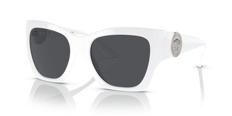 Versace 0VE4452 314/87 55 White/ Dark Grey 55 / Polycarbonate / Injected / Metal