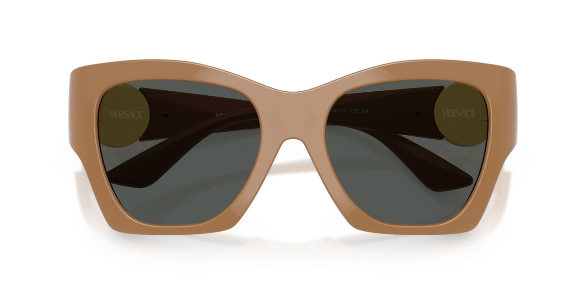 Versace 0VE4452 551787 55 Solid Camel/ Dark Grey