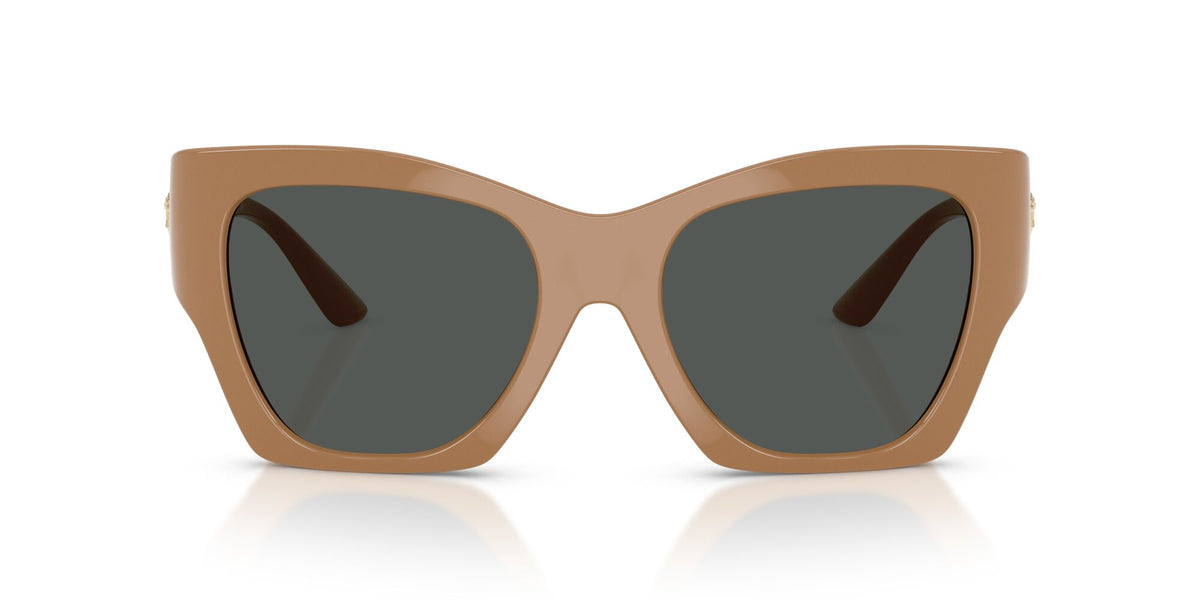 Versace 0VE4452 551787 55 Solid Camel/ Dark Grey