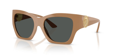 Versace 0VE4452 551787 55 Solid Camel/ Dark Grey