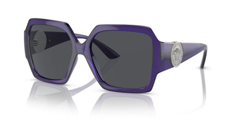 Versace 0VE4453 541987 56 Transparent Purple/ Dark Grey 56 / Polycarbonate / Injected / Metal
