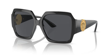 Versace 0VE4453 GB1/87 56 Black/ Dark Grey 56 / Polycarbonate / Injected / Metal