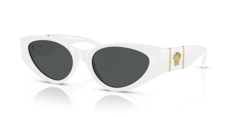 Versace 0VE4454 314/87 55 White/ Dark Grey