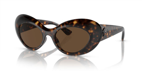 Versace 0VE4456U 108/73 52 Havana/ Dark Brown 52 / Polycarbonate / Injected / Injected
