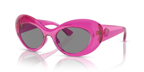 Versace 0VE4456U 533487 52 Pink Transparent/ Dark Grey 52 / Polycarbonate / Injected / Injected